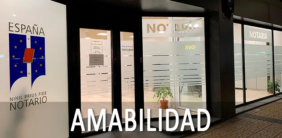 Notaría Gamonal fachada de la empresa